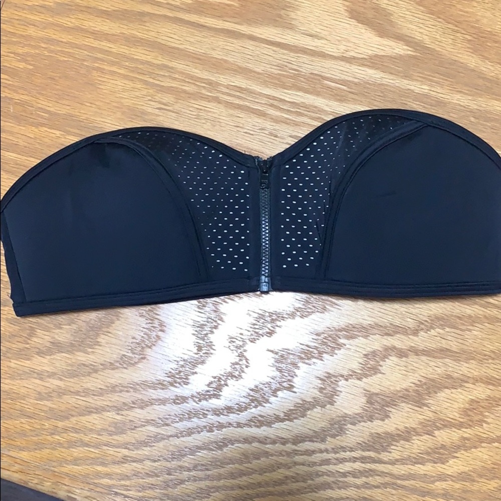 PINK Strapless Bikini Top